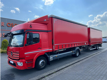 משאית וילונות צד MERCEDES-BENZ Atego 1224