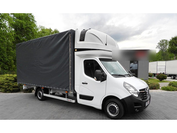 כלי רכב מסחרי עם וילונות צד OPEL