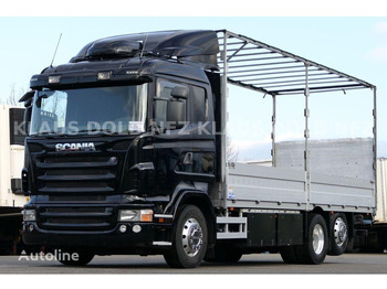 משאית צד נופל/ שטוחה SCANIA R 580