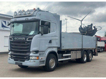 משאית צד נופל/ שטוחה SCANIA R 500