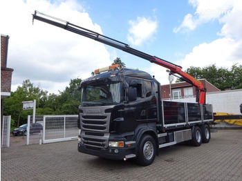 הַחכָּרָה Scania R620 Flatbed + crane PK 22002 EH 6x2 Scania R620 Flatbed + crane PK 22002 EH 6x2: תמונה 4