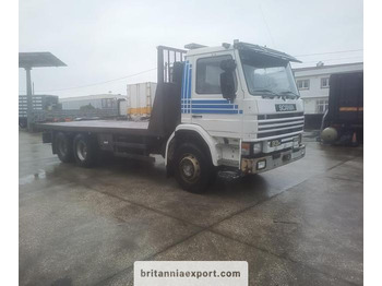 משאית צד נופל/ שטוחה SCANIA P93