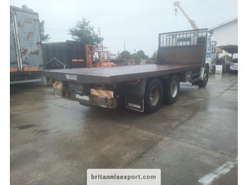 משאית צד נופל/ שטוחה SCANIA P93H 280 6x2 10 Tyres Flatbed Truck – 26 Ton | On springs: תמונה 4