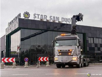 משאית מנוף Iveco  STRALIS AS320S50Y 8x2 HMF 8520-0K6 FLY JIB Winc: תמונה 4