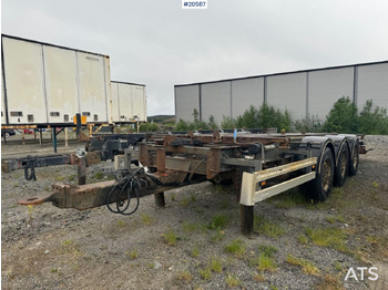 קרון נגרר מוביל מכולות/ החלפת גוף