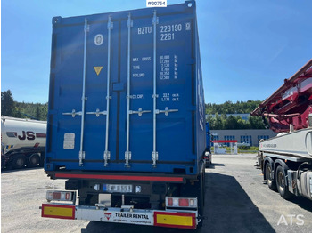 סמיטריילר מוביל מכולות/ החלפת גוף Krone containerhenger: תמונה 4