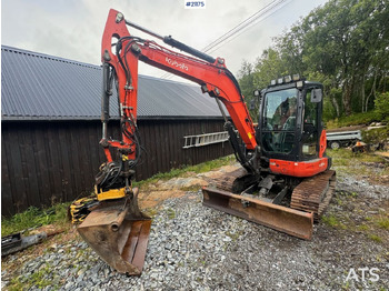 מיני מחפר Kubota U 55-4: תמונה 2