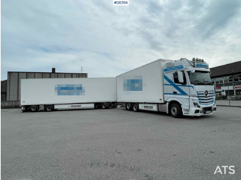משאית תיבה MERCEDES-BENZ Actros