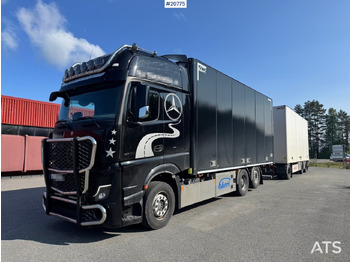 משאית תיבה MERCEDES-BENZ Actros