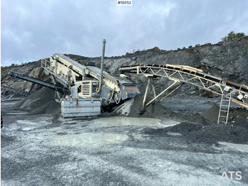מגרסה ניידת Metso Lokotrack LT220D Finknuser m/ sikt, matekasse og transportbånd: תמונה 5