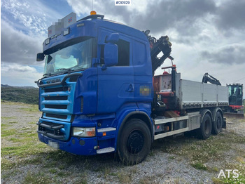 משאית צד נופל/ שטוחה SCANIA R 480