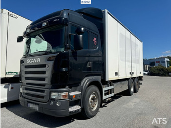 משאית תיבה SCANIA R 480