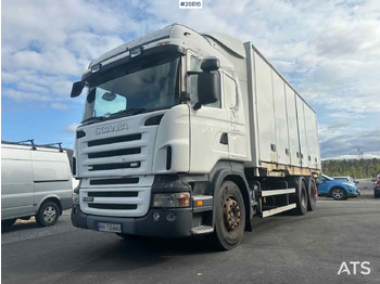 משאית תיבה SCANIA R 480