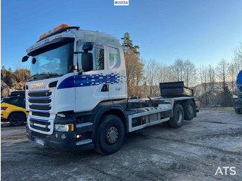 משאית עם שלדת תא SCANIA R 500
