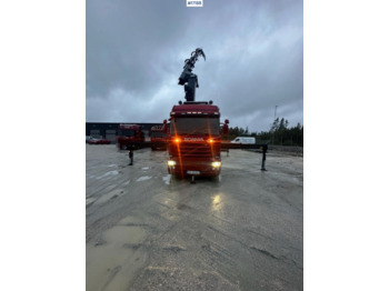 משאית צד נופל/ שטוחה SCANIA R 580