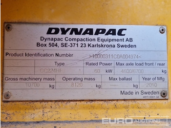 רולר DYNAPAC