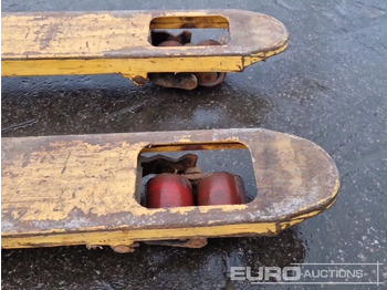 ציוד לטיפול בחומרים Walk Behind Pallet Truck: תמונה 4