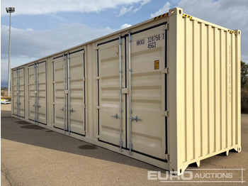 מכולת משלוח 2024 40' HQ Container, One Side Multi-Door, 4 Doors: תמונה 2