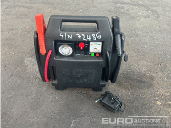 ציוד בנייה Einhell 12V 2 in 1 Battery Starter, Compressor, Charger: תמונה 2