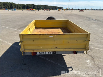 קרון נגרר למכונית Single Axle 1000Kg  Trailer Length 2.50 m / Width 1.67 m: תמונה 4