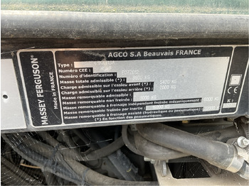 טרקטור חקלאי Massey Ferguson 6614 Dyna 6: תמונה 2