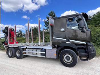 עגורן מעמיס עבור משאית Renault Kerax 6x4: תמונה 2