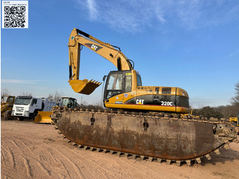 מחפר אמפיבי CATERPILLAR 320CL