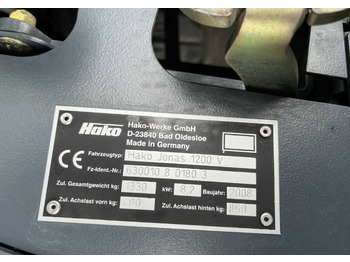 מטאטא תעשייתי Hako Jonas 1200V: תמונה 4