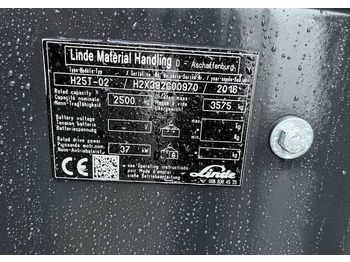 מלגזת LPG Linde H25T-02: תמונה 3