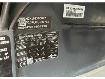 מלגזת סולר Linde H45D-02: תמונה 4 מלגזת סולר Linde H45D-02: תמונה 4