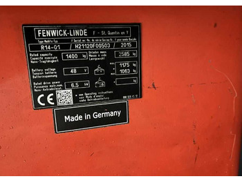משאית הגעה Linde R14: תמונה 2