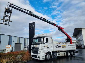 משאית צד נופל/ שטוחה MERCEDES-BENZ Actros 2745