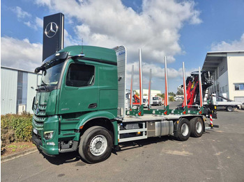 חָדָשׁ משאית עץ, משאית מנוף Mercedes-Benz Arocs 2651 L 6x4 Kran Epsilon TZ 12-86 Retarder: תמונה 3