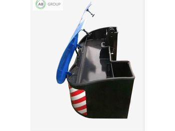 משקל נגד עבור מכונה חקלאית Kaber universal counterweight type G - 300 kg: תמונה 4