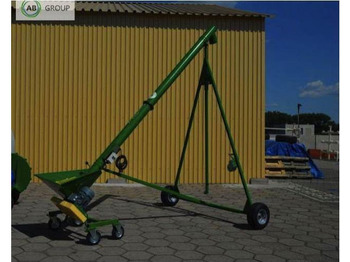 מסוע Mrol przenośnik ślimakowy T401/1 z koszem, Ø110, 8 m: תמונה 4