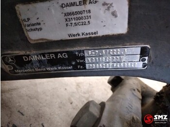סרן קדמי עבור משאית Mercedes-Benz Occ vooras F-7.5/C22.5 Mercedes Actros mp4: תמונה 5