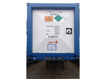 סמיטריילר מכל Ziemann LNG Methan Gas Cryogenic tank container 40ft tank: תמונה 2