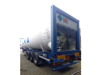 סמיטריילר מכל Ziemann LNG Methan Gas Cryogenic tank container 40ft tank: תמונה 4