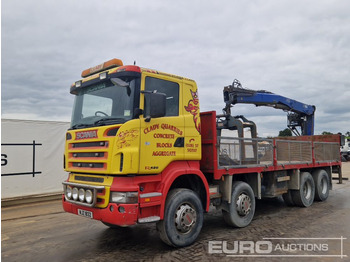 משאית צד נופל/ שטוחה SCANIA R 420
