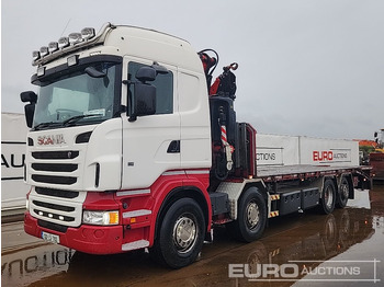 משאית צד נופל/ שטוחה SCANIA R 440