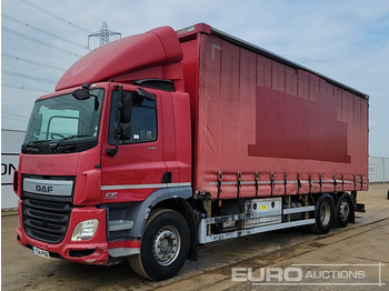 משאית וילונות צד DAF CF 290