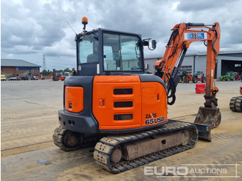 מיני מחפר 2015 Hitachi ZX65USB-5A CLP: תמונה 5