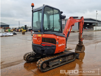 מיני מחפר 2015 Kubota U27-4: תמונה 5