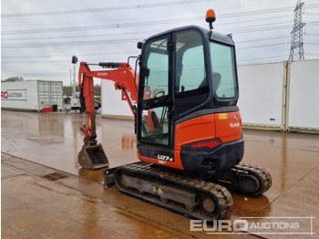 מיני מחפר 2015 Kubota U27-4: תמונה 3