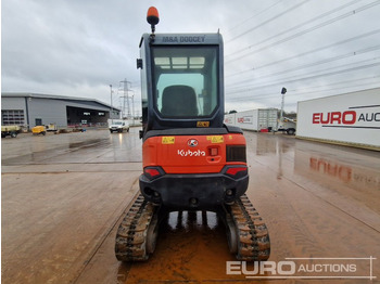 מיני מחפר 2015 Kubota U27-4: תמונה 4