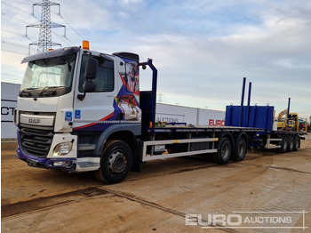 משאית צד נופל/ שטוחה DAF