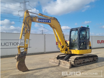 מיני מחפר KOMATSU PC80MR-3