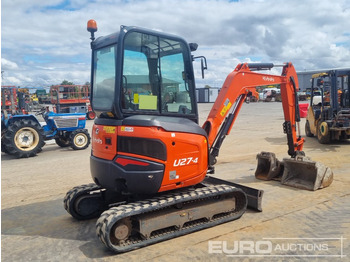 מיני מחפר 2017 Kubota U27-4: תמונה 5