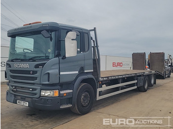 משאית צד נופל/ שטוחה SCANIA P 320