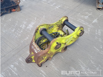 מצמד מהיר 2018 Miller Hydraulic Double Lock QH 65mm Pin to suit 13 Ton Excavator: תמונה 3